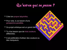 Aperçu - Préparation de séance / Séance complète - Art: Crée ton propre labyrinthe ! (modèle inclus) - Page 2