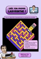 Aperçu - Préparation de séance / Séance complète - Art: Crée ton propre labyrinthe ! (modèle inclus) - Page de couverture