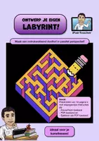 Voorbeeld - Kunst - Stap voor stap: Ontwerp je eigen labyrint (incl. sjabloon) - Voorblad