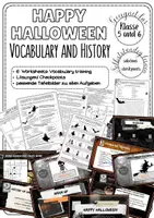 Vorschau - Arbeitsblätter - Vocabulary and Reading: Halloween - Deckblatt