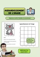 Aperçu - Feuilles d'exercices - ART: Agrandissement de l'image (Word/Pages/PDF) - Page de couverture