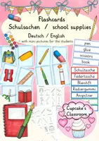 Aperçu - Inclusion - Anglais et Allemand - Flashcards - school things / Schulaschen - école - Page de couverture
