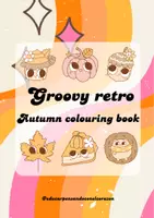Vista previa - Manualidades / Dibujos para colorear - Groovy retro autumn colouring book in English - página 2