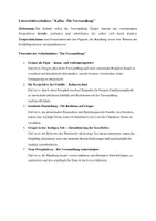 Vorschau - Unterrichtsreihen - Produktionsorientiertes Unterrichtsmaterial - Kafka - "Die Verwandlung" - Produktionsorientierte Auseinandersetzung mit Gregors Verwandlung - Seite 1