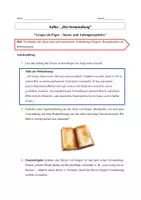 Vorschau - Unterrichtsreihen - Produktionsorientiertes Unterrichtsmaterial - Kafka - "Die Verwandlung" - Produktionsorientierte Auseinandersetzung mit Gregors Verwandlung - Seite 2