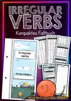 Vorschau - Mal- und Bastelvorlagen - Irregular verbs • Kompaktes Faltbuch - Deckblatt