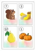 Vorschau - Arbeitsblätter - Lesespaziergang Herbst - Leserunde Klasse 1 und 2 - Seite 1