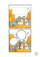 Vorschau - Arbeitsblätter - Comic selber schreiben im Herbst – Kreatives Schreiben - Seite 3