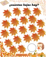 Vista previa - Hojas de trabajo - Cuadernillo de otoño - página 3