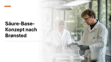 Vorschau - Präsentationen/Tafelbilder - Säure-Base-Konzept nach Brønsted - Präsentation - Deckblatt
