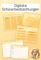 Vorschau - Interaktives Material - Digitale Schülerbeobachtungen - Deckblatt
