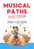 anteprima - Esercizi - MUSICAL PATHS for Kids - 17 MP3 and PDF - Pagina 1