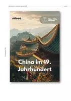 Vorschau - Unterrichtsreihen - China im 19. Jahrhundert - Unterrichtsmaterial - Seite 1