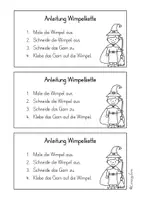 Vorschau - Mal- und Bastelvorlagen - Halloween - Wimpelkette basteln - Seite 2