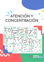 Vista previa - Unidades / Secuencias / Situaciones de Aprendizaje - Actividades con patrones de Atención - Concentración - Planificación TDAH - Portada