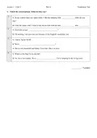 Vorschau - Test - Vokabeltest Access 1 - Unit 3 - Part A - Seite 2