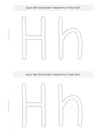 Vorschau - Anderer Materialtyp - Buchstabenheft Hh (Klein- und Großbuchstabentraining) - Seite 2