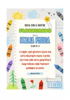 anteprima - Flashcard - gioco didattico - Pagina di copertina