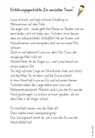 Vorschau - Arbeitsblätter - Lesespaziergang 1. Klasse - Buchstaben a, m, o, i, l, u, e, s, f & n - Seite 1