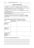 Vorschau - Arbeitsblätter - Stadtlyrik: "Die Stadt" (Theodor Storm) | Analyse/Übungsarbeit: äußere Form, Inhalt, sprachliche Mittel (mit Merkbox) | LÖSUNGEN | Deutsch Klasse 8 - Seite 2