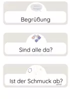 Vorschau - Fördermaterial/Inklusion - Moderationsfächer: Einstiegsritual Sportunterricht - Seite 3