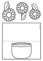 Vorschau - Mal- und Bastelvorlagen - 🌻 Differenzierte Bastelvorlage Herbst: Sonnenblumen Erntedank - Seite 3