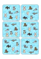 Vorschau - Stationenlernen - 🐻❄️ Nordpoltiere "Was fehlt?" Winterspiel 🐻❄️ Arktis - Seite 2