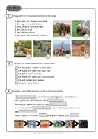 Vorschau - Arbeitsblätter - Im Zoo (Tiere/Wege/Orte) - DaF/DaZ A1/2 - Seite 2