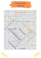 Vorschau - Arbeitsblätter - Materialpaket - 10 Suchsel - Wordsearch - Unterstufe - Seite 3