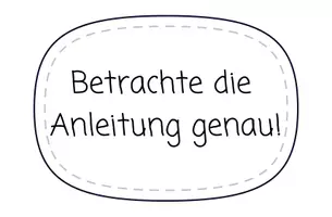 Vorschau - Präsentationen/Tafelbilder - Anleitung Faltanleitung Bastelanleitung Kochanleitung lesen - Seite 1