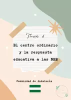 Vista previa - Para docentes: organización, planificación y formación - Oposiciones PT Andalucía: Esquema tema 4 - Portada