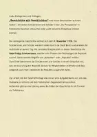 Vorschau - Arbeitsblätter - Geschichte mit Geschichten - Die Novemberrevolution 1918 (inkl. Audio-Datei) - Seite 1