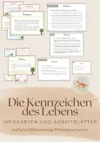 Vorschau - Arbeitsblätter - Materialpaket: Kennzeichen des Lebens /der Lebewesen - Seite 1