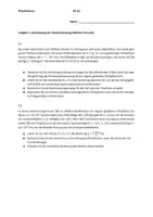 Vorschau - Prüfungsvorbereitung - Pauker Physik - Klausur Q1 mit EWH: Millikan-Versuch und das Fadenstrahlrohr – Elementarladungen und Elektronen in Bewegung - Seite 1