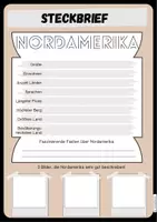 Vorschau - Stationenlernen - Nordamerika - Unsere Kontinente Geographie/Erdkunde Heftchen mit Lösungen - Seite 3