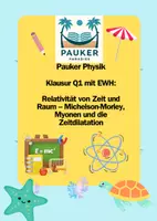 Vorschau - Präsentationen/Tafelbilder - Pauker Physik - Klausurenpaket EF - Q2 mit EWH: Superhelden, Crash-Tests und knallharte Kräfte - Seite 1