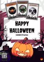 anteprima - Flashcard - Carte di vocabolario di Halloween – lessico in tedesco - Pagina di copertina