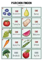 Vorschau - Spiele - OBST & GEMÜSE Paare finden - Seite 3