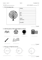Vorschau - Test - Vokabeltest Access 1 - Unit 1 - Part B - Seite 3