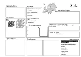 Vorschau - Arbeitsblätter - Systematisierung - Salze, Säuren und Basen - Seite 3