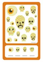 Vorschau - Bildkarten - Wie viele gibt es? Halloween - Seite 1