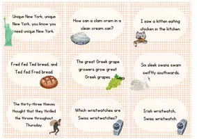 Aperçu - Jeux - Tongue Twister - Page 3
