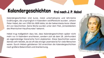Vorschau - Unterrichtsreihen - 2. Kurzprosa Kalendergeschichten verstehen und kreativ gestalten - Seite 3