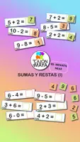 Vista previa - Tarjetas / Manipulativos - Sumas y restas 1 - Juego de asociación - Portada