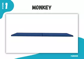 Vorschau - Arbeitsblätter - Parkour⎮Level 2 - Materialpaket (Stationskarten, Bewertungsraster uvm.) - Seite 2