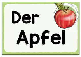 Vorschau - Unterrichtsreihen - Der Apfel: Komplette Unterrichtsreihe " (Jahrgangsstufe 1/2) - Seite 1