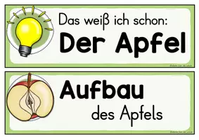 Vorschau - Unterrichtsreihen - Der Apfel: Komplette Unterrichtsreihe " (Jahrgangsstufe 1/2) - Seite 2