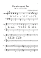 Vorschau - Anderer Materialtyp - „Ehre sei Gott in der Höhe“ zweistimmig - Seite 1