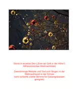 Vorschau - Anderer Materialtyp - „Ehre sei Gott in der Höhe“ zweistimmig - Deckblatt