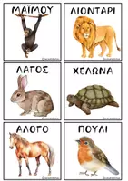 Προεπισκόπηση - Flashcards - Η παντομίμα των ζώων - Σελίδα 3